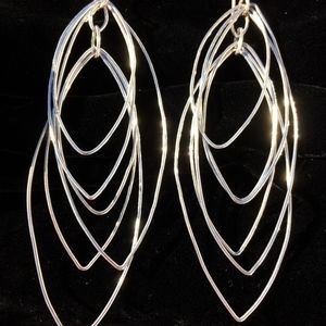 Earrings - Sterling, Long, Dangles